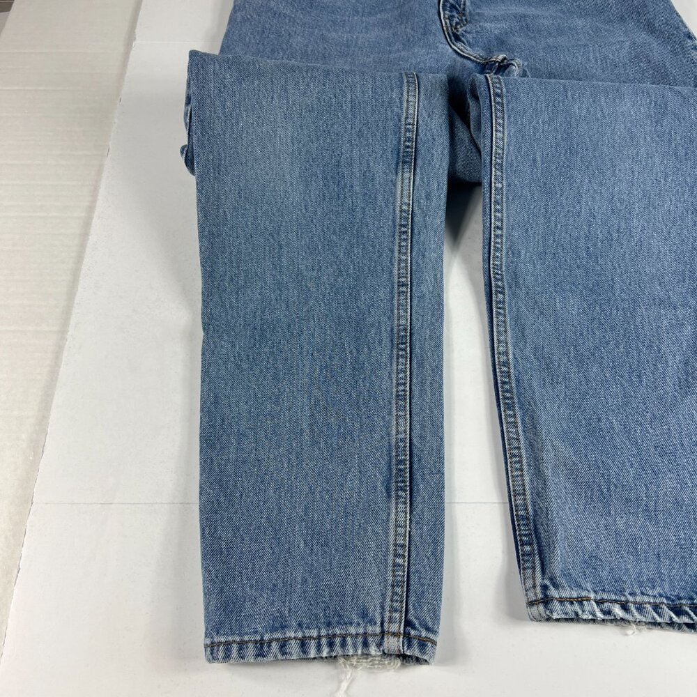 Levi's Light Blue Straight-Leg Jeans - Picture 4 of 16